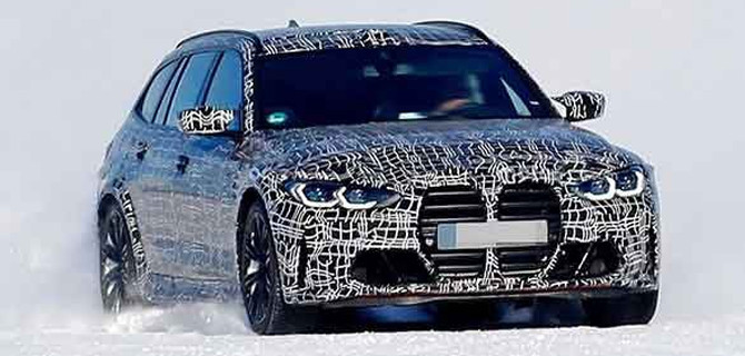 Начались испытания универсала BMW M3 Touring