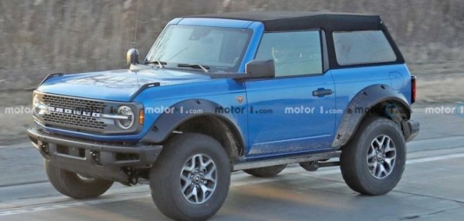 В США замечены странно оснащённые внедорожники Ford Bronco
