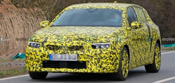 Начались испытания нового Opel Astra