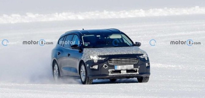 Начались испытания обновлённого универсала Ford Focus Active