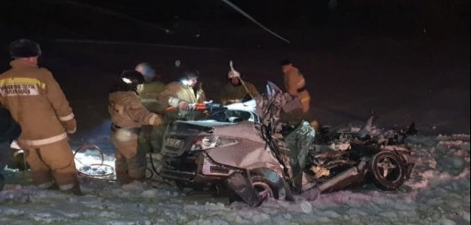 Двое взрослых и ребенок погибли в ДТП в Самарской области