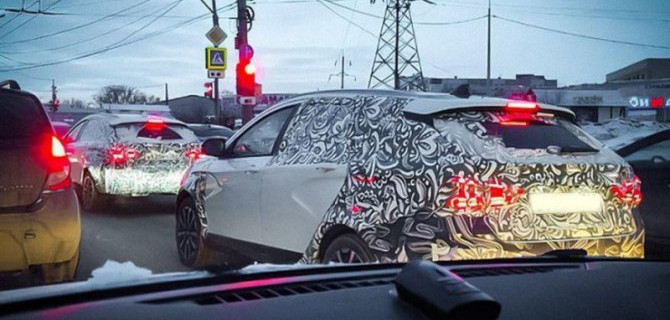 Lada Vesta FL получила светодиодные задние фонари