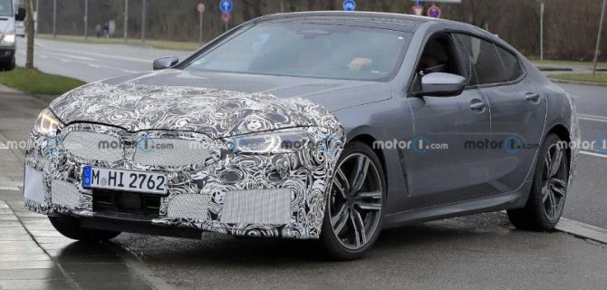 Начались испытания обновлённого BMW 8-Series 