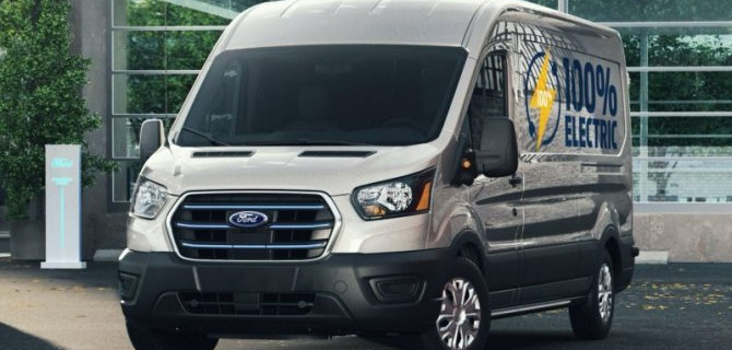 В России наладят выпуск электрических версий Ford Transit