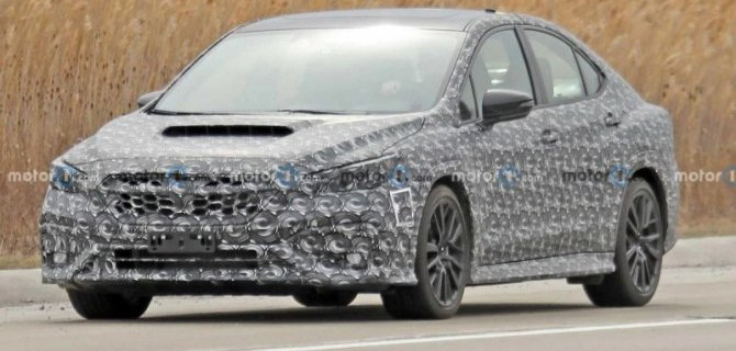 Начались испытания нового Subaru Impreza WRX