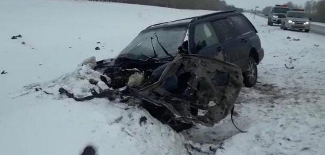 Два человека погибли в ДТП с грузовиком в Новосибирской области