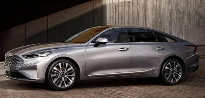 Стала известна моторная гамма KIA K8