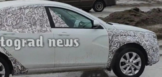 Lada Vesta FL получит тачскрин-«планшет»