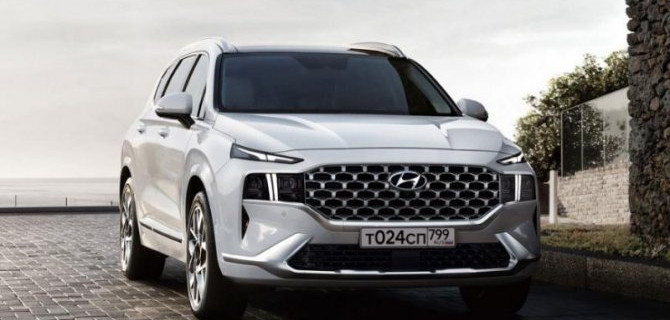 В России появилась роскошная версия Hyundai Santa Fe