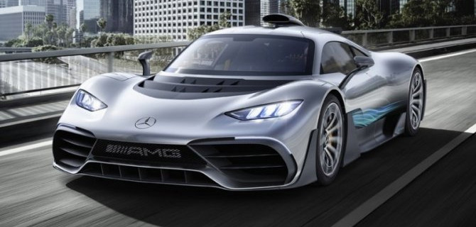 Представлен гиперкар Mercedes-AMG One