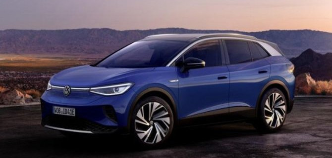 В Европе начались продажи электрокроссовера Volkswagen ID.4
