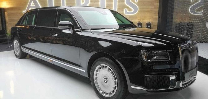 Лимузины Aurus получат особые «именные» шины