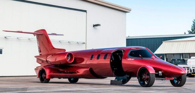 На продажу выставлен лимузин, сделанный из фюзеляжа самолёта