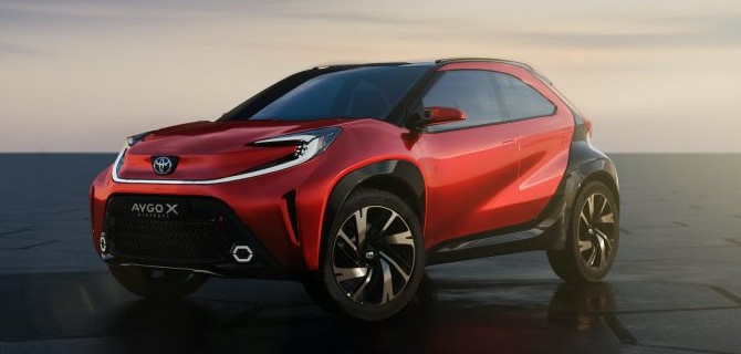 Появился прототип хэтчбека Toyota Aygo нового поколения