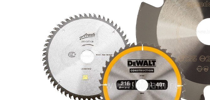 Где купить и как выбрать пильные диски по дереву