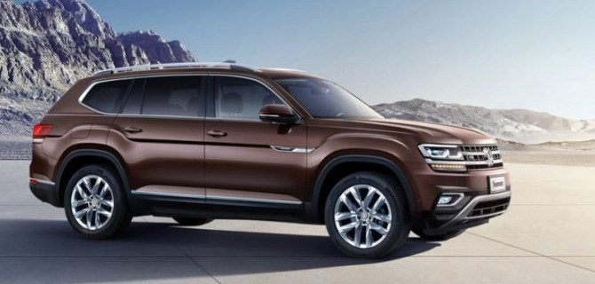 Новый Volkswagen Teramont - самый большой автомобиль в линейке легендарной марки