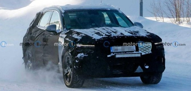 В Швеции тестируется электрокроссовер Genesis GV70e