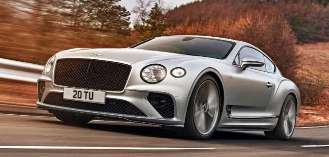 Представлено «заряженное» купе Bentley Continental GT Speed