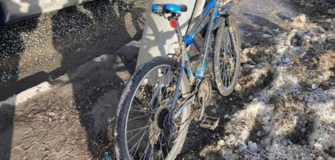 В Ижевске иномарка сбила ребенка на велосипеде