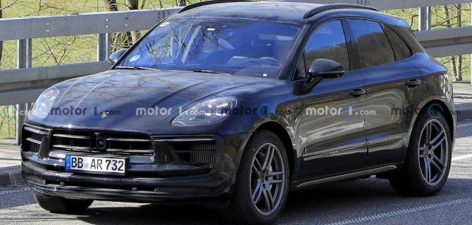 Замечен прототип рестайлингового Porsche Macan