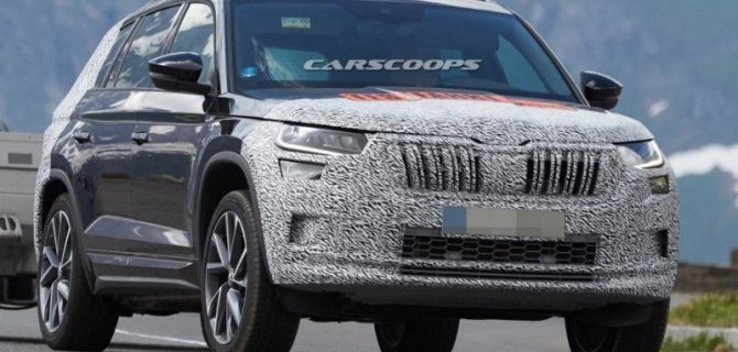 Какую оптику получит обновлённый Skoda Kodiaq