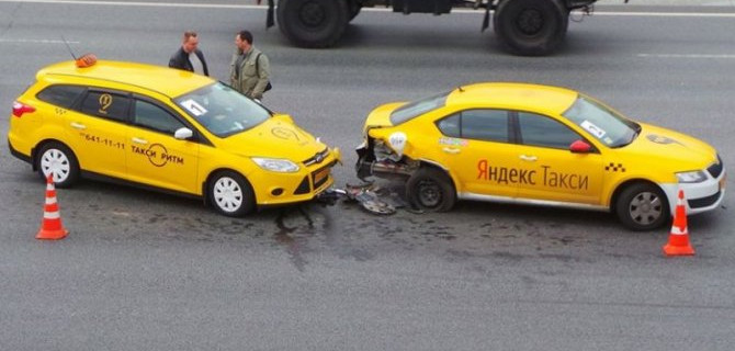 Возросло число погибших в авариях с такси