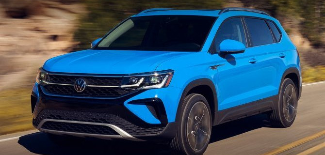 Названы российские комплектации кроссовера Volkswagen Taos