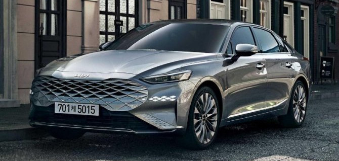 Новый седан KIA K8 подробно показан на видео