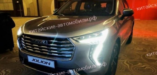 Появились первые изображения российской версии Haval Jolion