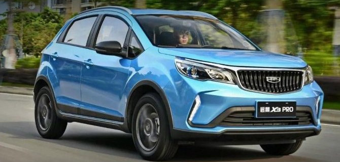 Хэтчбек Geely Vision X3 прошёл рестайлинг