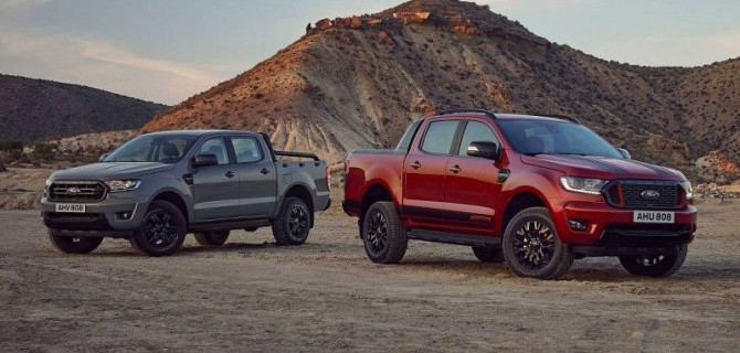 Пикап Ford Ranger получил две новые версии исполнения