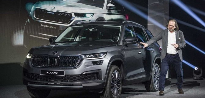 Представлен рестайлинговый кроссовер Skoda Kodiaq