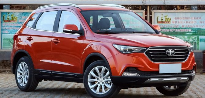 В России подорожал кроссовер FAW Besturn X40