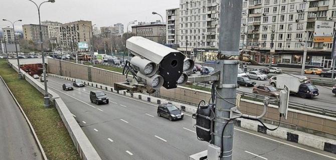 В России предложено изменить систему использования дорожных камер
