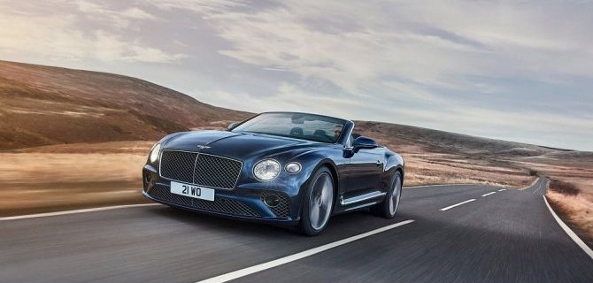 Состоялась презентация кабриолета Bentley Continental GT