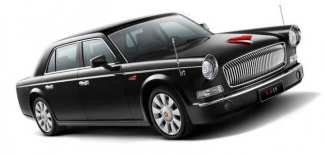 В Китае испытывается гражданский вариант правительственного лимузина