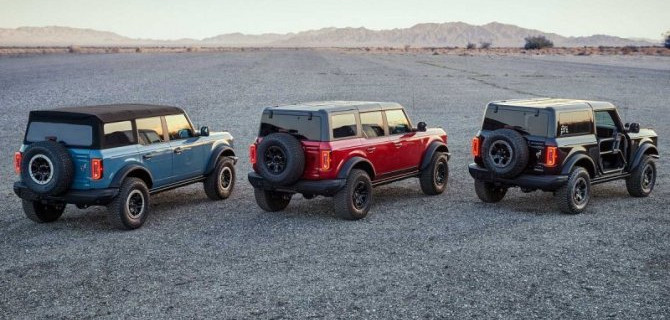 В интернете появился список аксессуаров для Ford Bronco