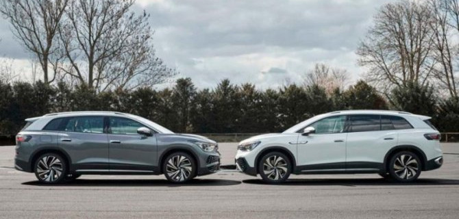 Шанхай-2021: состоялась презентация электрокроссовера Volkswagen ID.6