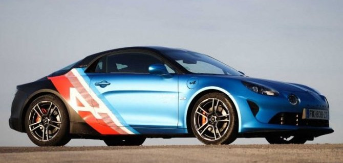 Alpine A110 получил эксклюзивное исполнение для пилотов «Формулы-1»
