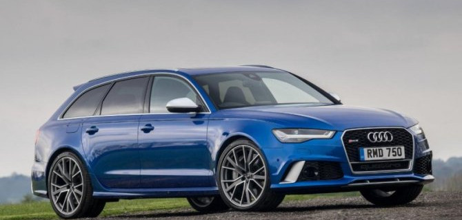 «Заряженный» универсал Audi RS6 Avant стал «фотомоделью»
