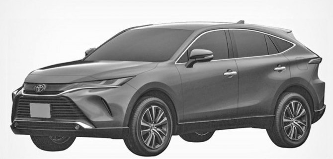 В России запатентован кроссовер Toyota Venza