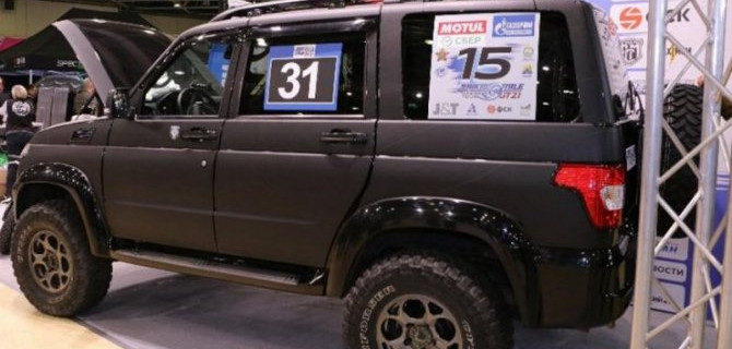 УАЗ «Патриот» получил странный турбонаддув