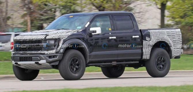 На испытания выехал новый Ford F-150 Raptor R