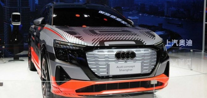 Шанхай-2021: представлен концептуальный электрокроссовер от Audi 
