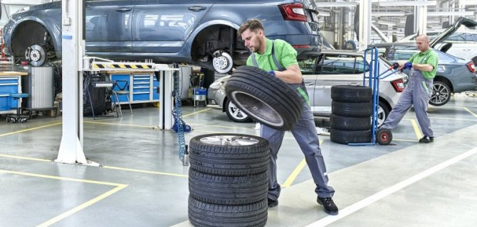 АСЦ Марьино, официальный дилер SKODA, объявляет о сервисной программе «Смена сезона».