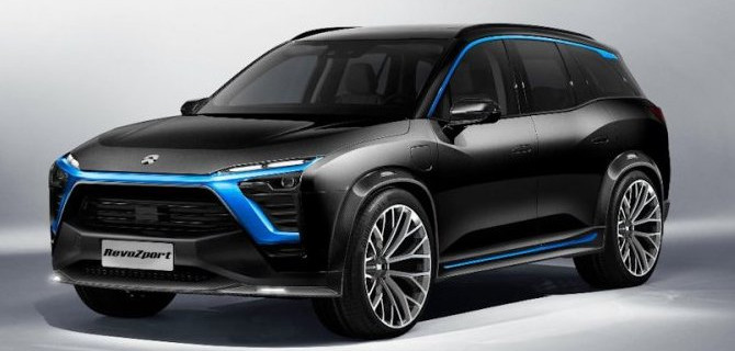 В России представлены китайские электрокроссоверы NIO