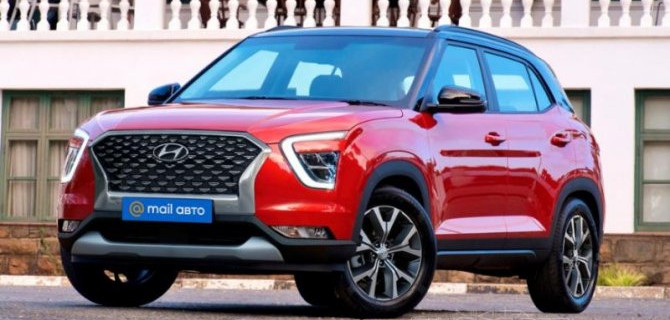 Показаны рендеры российской версии Hyundai Creta нового поколения