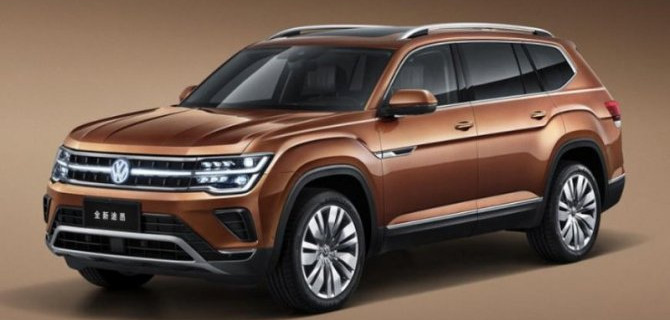 Volkswagen Teramont прошёл рестайлинг