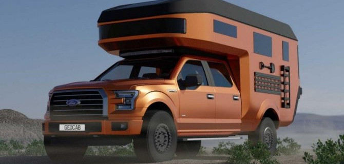 В Германии представили жилой модуль для американских пикапов
