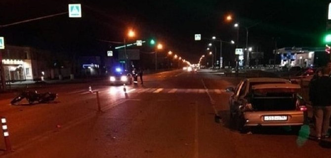 Мотоциклист пострадал в ДТП в Ростовской области